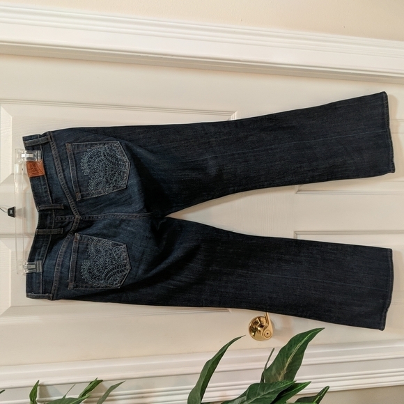 Lucky Brand Short Inseam Women's Henna Sweet n Low Jeans Size 8 - Picture 5 of 13